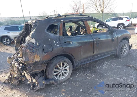 2017 Nissan Rogue Sv из США, поврежденный, VIN JN8AT2MV0HW272347